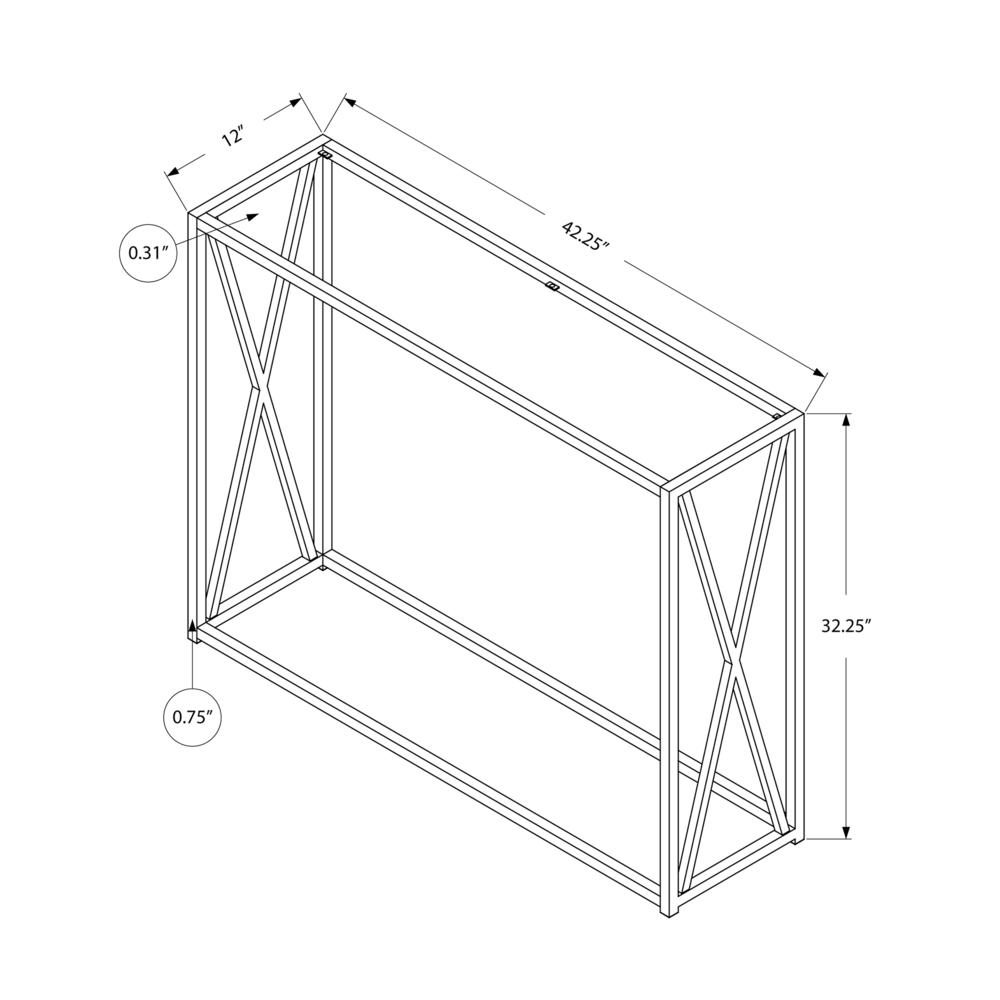 Accent Table, Console, Entryway, Narrow, Sofa, Living Room. Picture 4