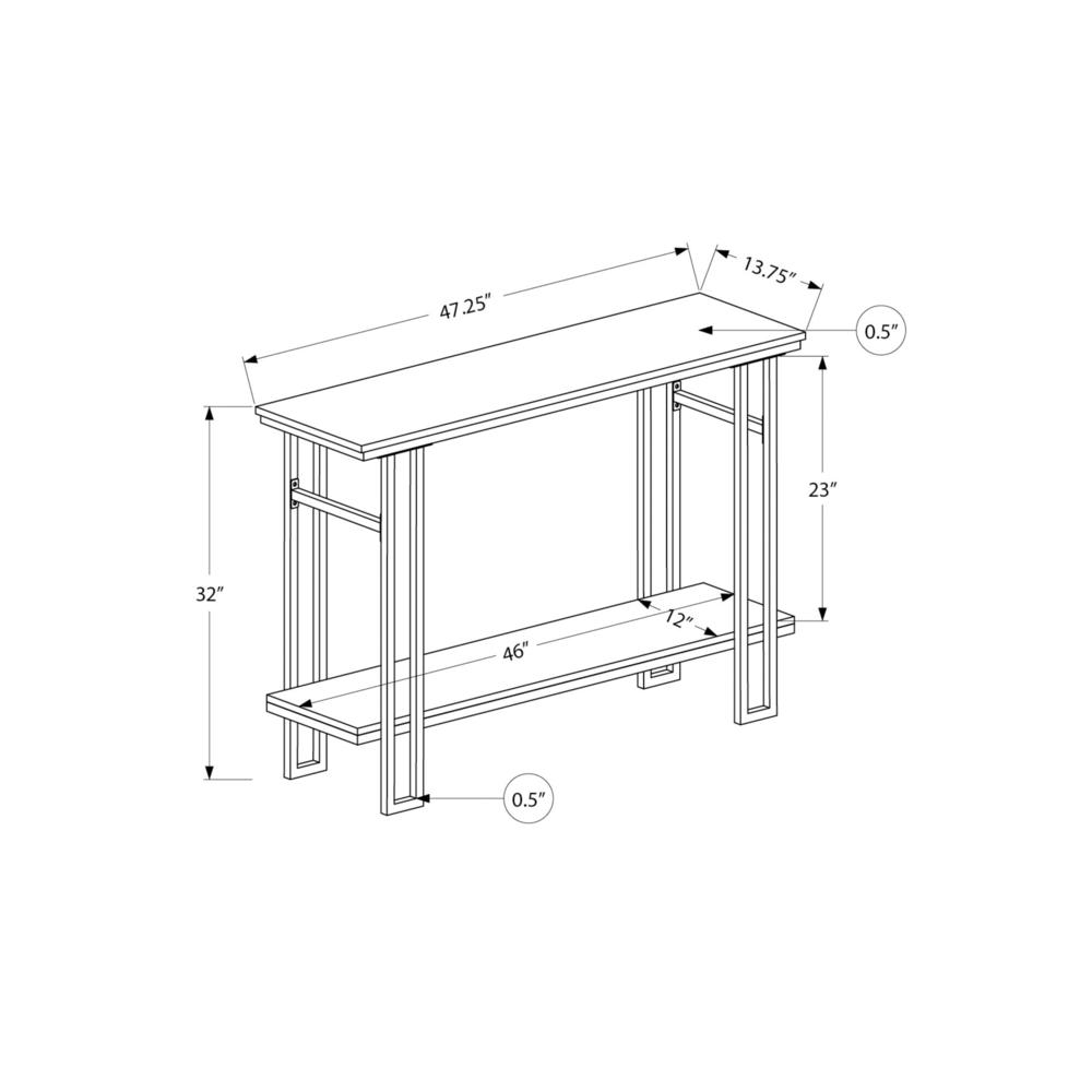 Accent Table, Console, Entryway, Narrow, Sofa, Living Room, Bedroom. Picture 11