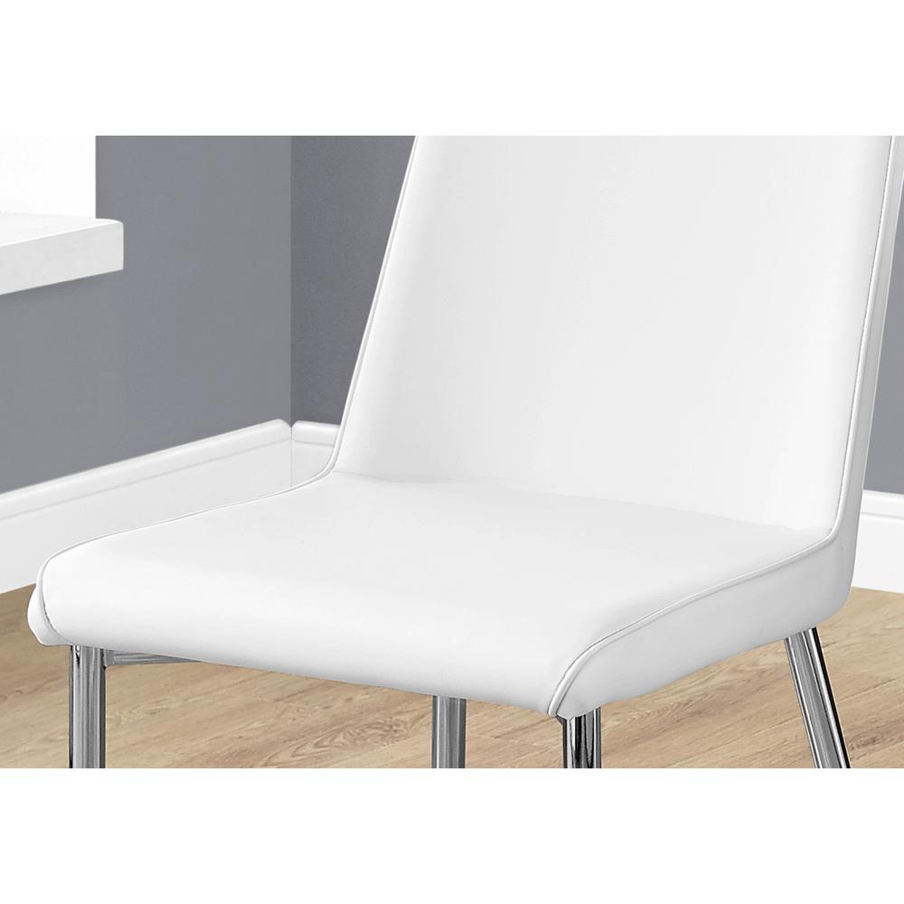 Dining Chair, Set Of 2, Side, Upholstered, Kitchen, Dining Room. Picture 3