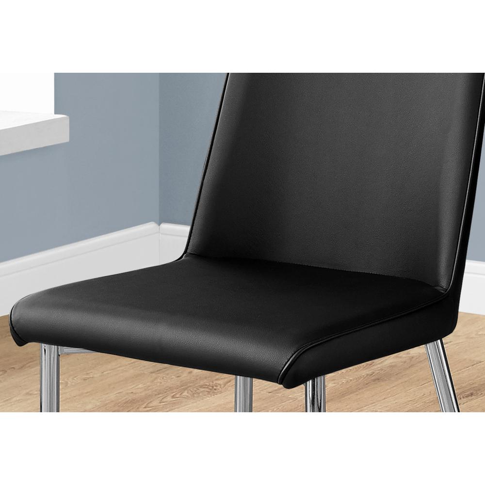 Dining Chair, Set Of 2, Side, Upholstered, Kitchen, Dining Room. Picture 3