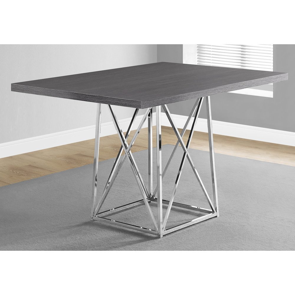 Dining Table, 48 Rectangular, Small, Kitchen, Dining Room. Picture 3