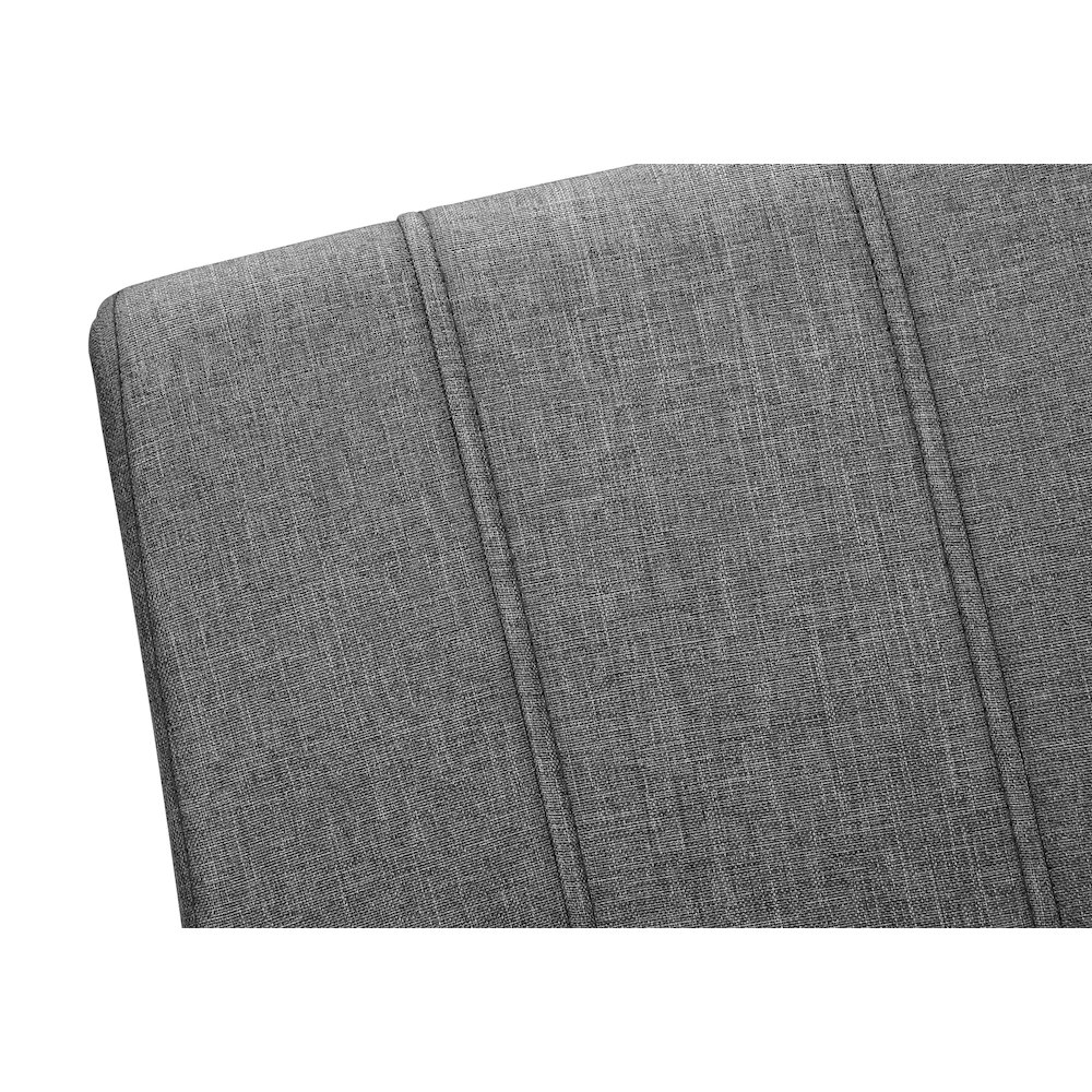 Contemporary Dining Chair in Grey color. Picture 6