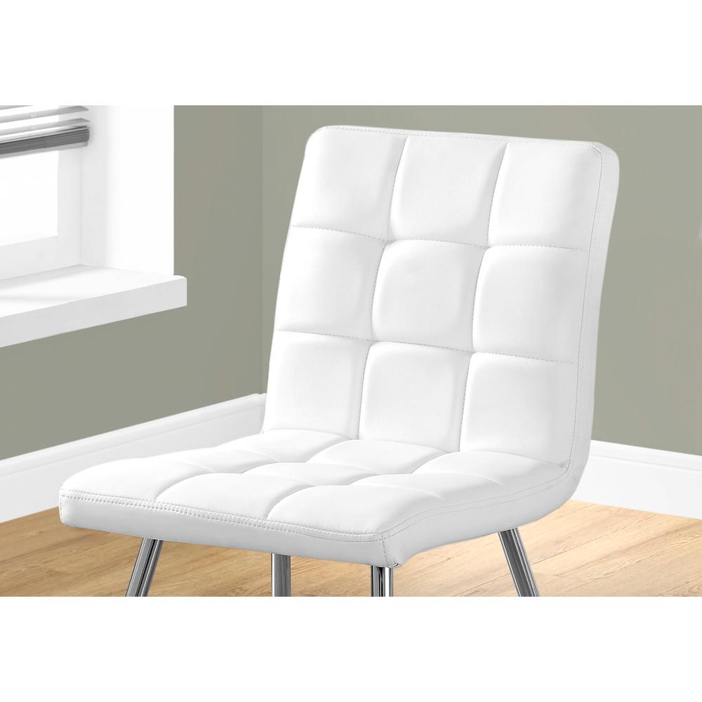 Dining Chair, Set Of 2, Side, Upholstered, Kitchen, Dining Room. Picture 3