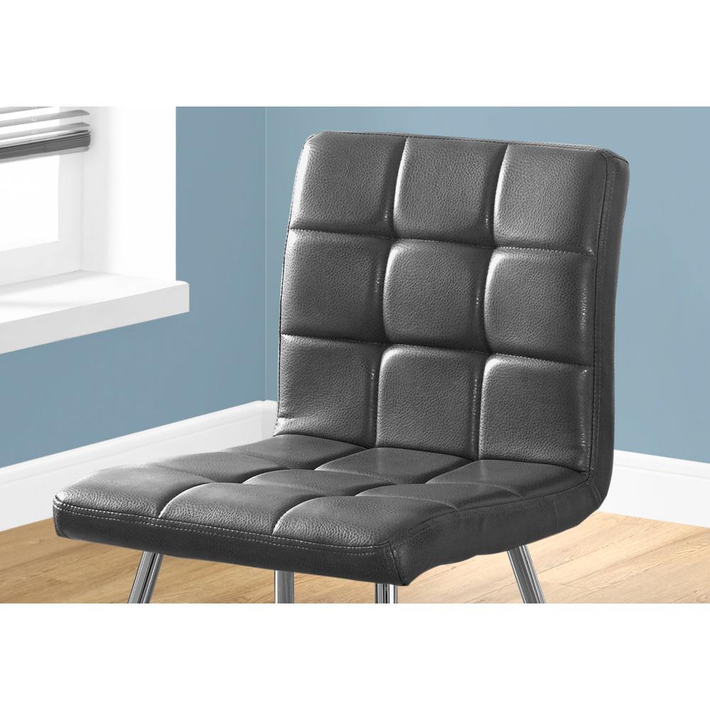 Dining Chair, Set Of 2, Side, Upholstered, Kitchen, Dining Room. Picture 3