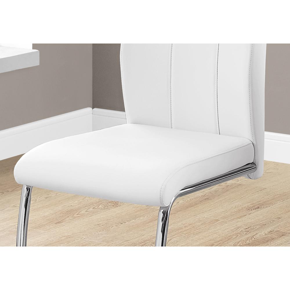 Dining Chair, Set Of 2, Side, Upholstered, Kitchen, Dining Room. Picture 3