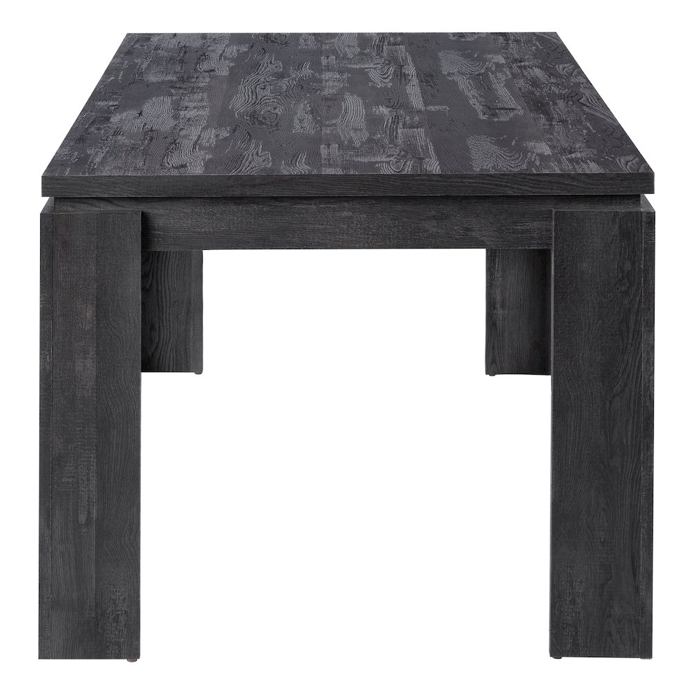 Dining Table, 60 Rectangular, Kitchen, Dining Room, Black Laminate. Picture 3