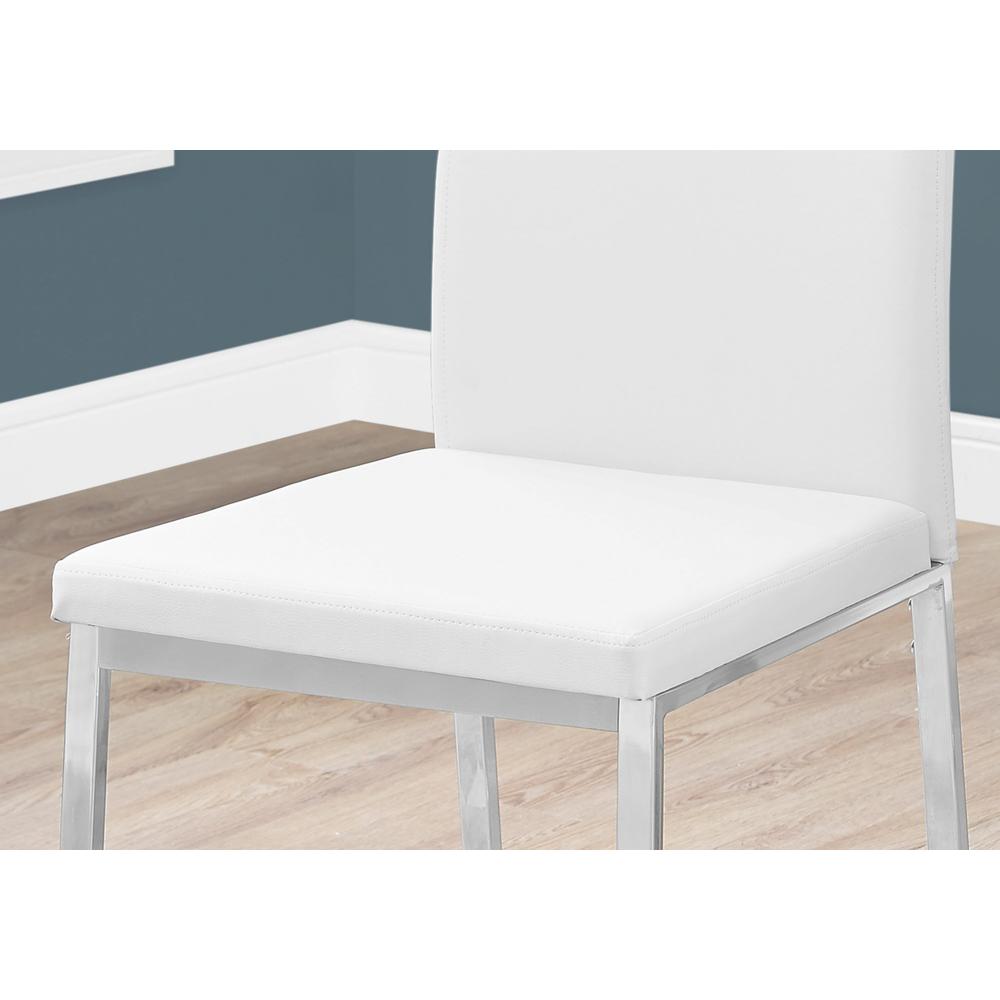 Dining Chair, Set Of 2, Side, Upholstered, Kitchen, Dining Room. Picture 3