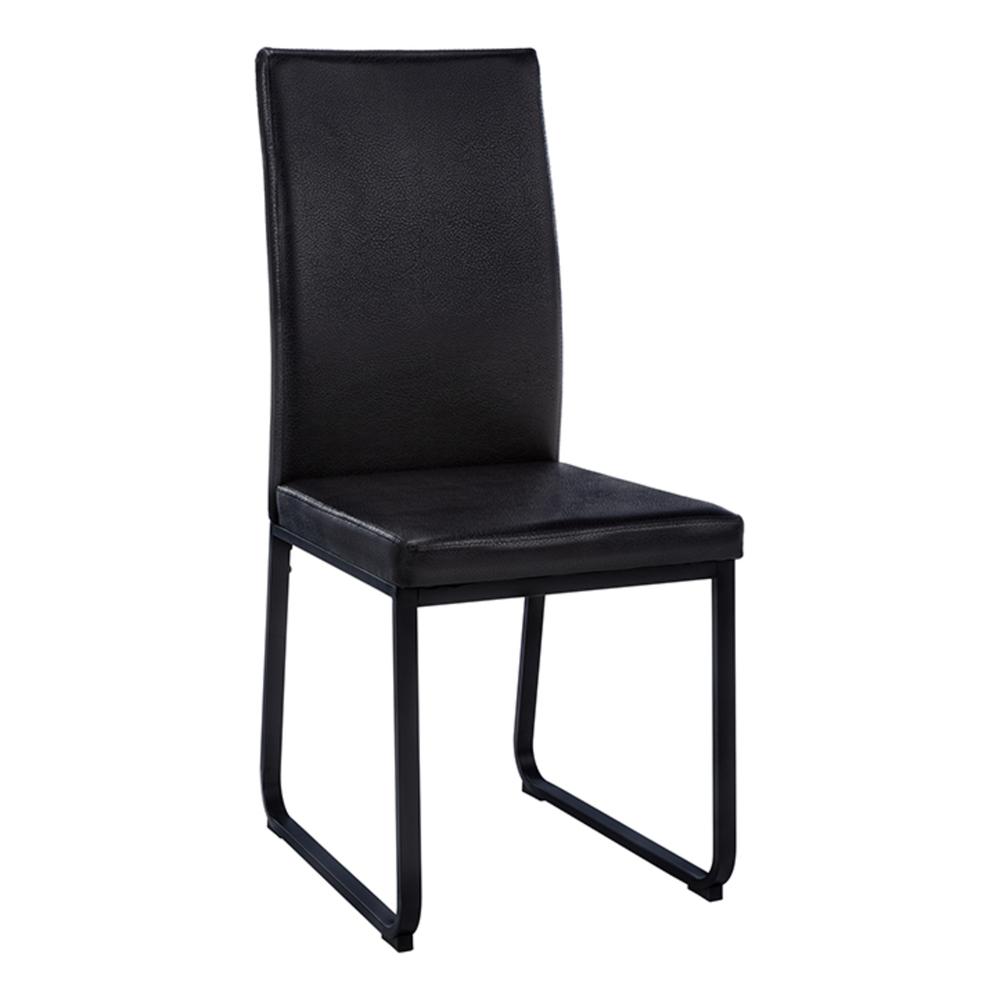 Dining Chair, Set Of 2, Side, Upholstered, Kitchen, Dining Room. Picture 1