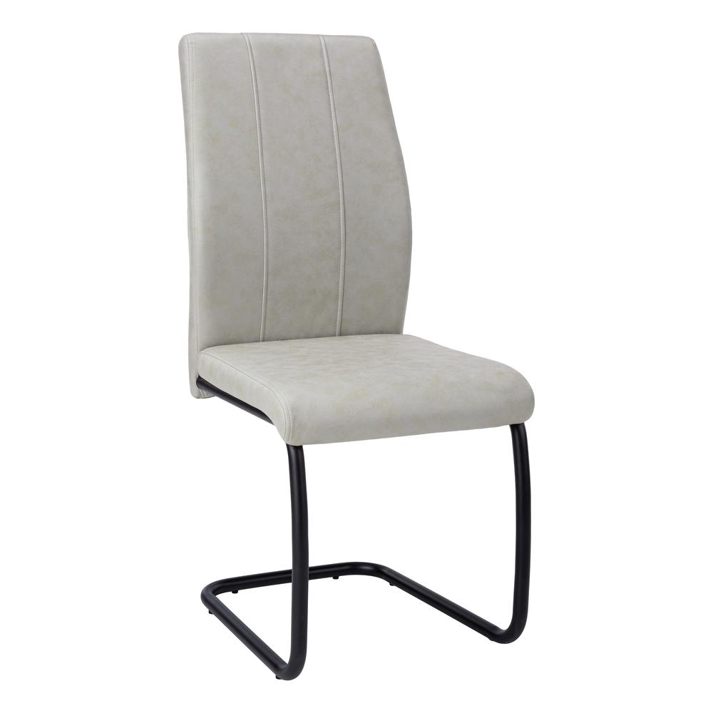 Dining Chair, Set Of 2, Side, Upholstered, Kitchen, Dining Room. Picture 1
