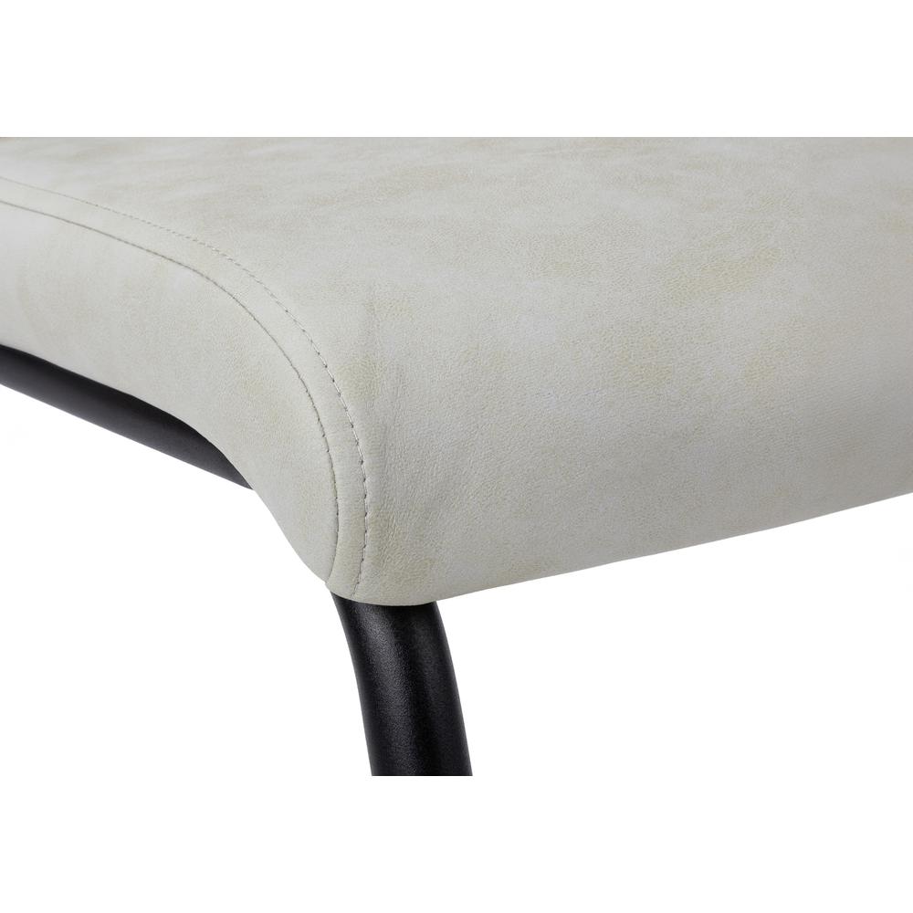 Dining Chair, Set Of 2, Side, Upholstered, Kitchen, Dining Room. Picture 7