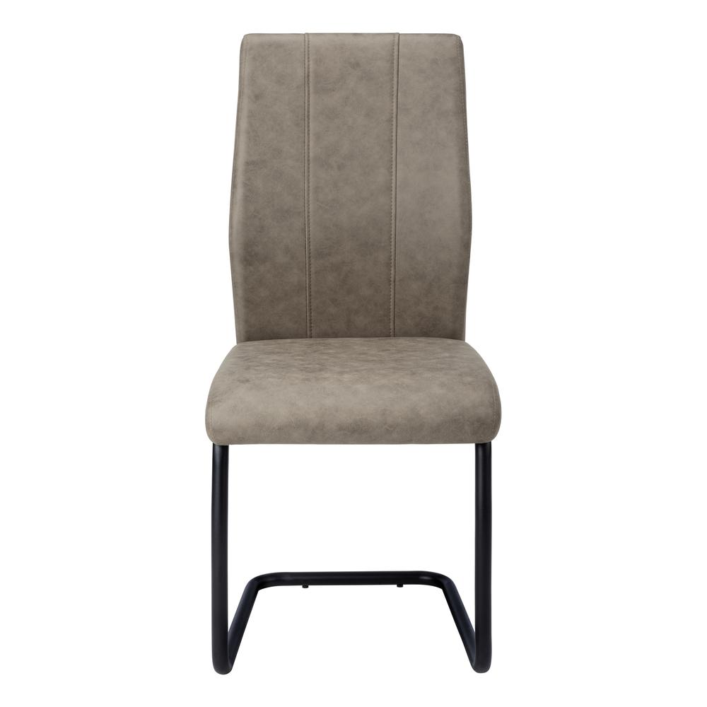 Dining Chair, Set Of 2, Side, Upholstered, Kitchen, Dining Room. Picture 2
