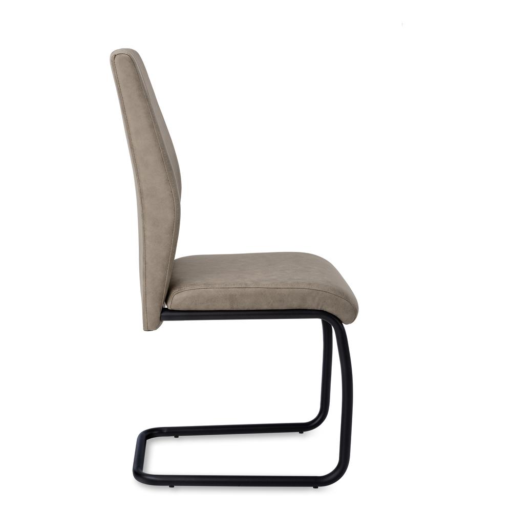 Dining Chair, Set Of 2, Side, Upholstered, Kitchen, Dining Room. Picture 4