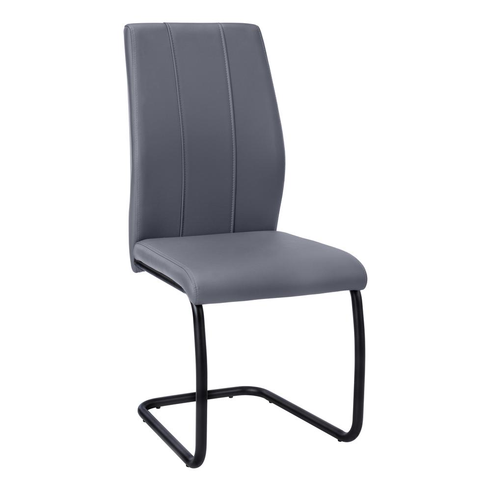 Dining Chair, Set Of 2, Side, Upholstered, Kitchen, Dining Room. Picture 1