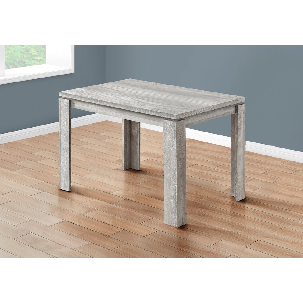 Dining Table, 48 Rectangular, Small, Kitchen, Dining Room. Picture 3