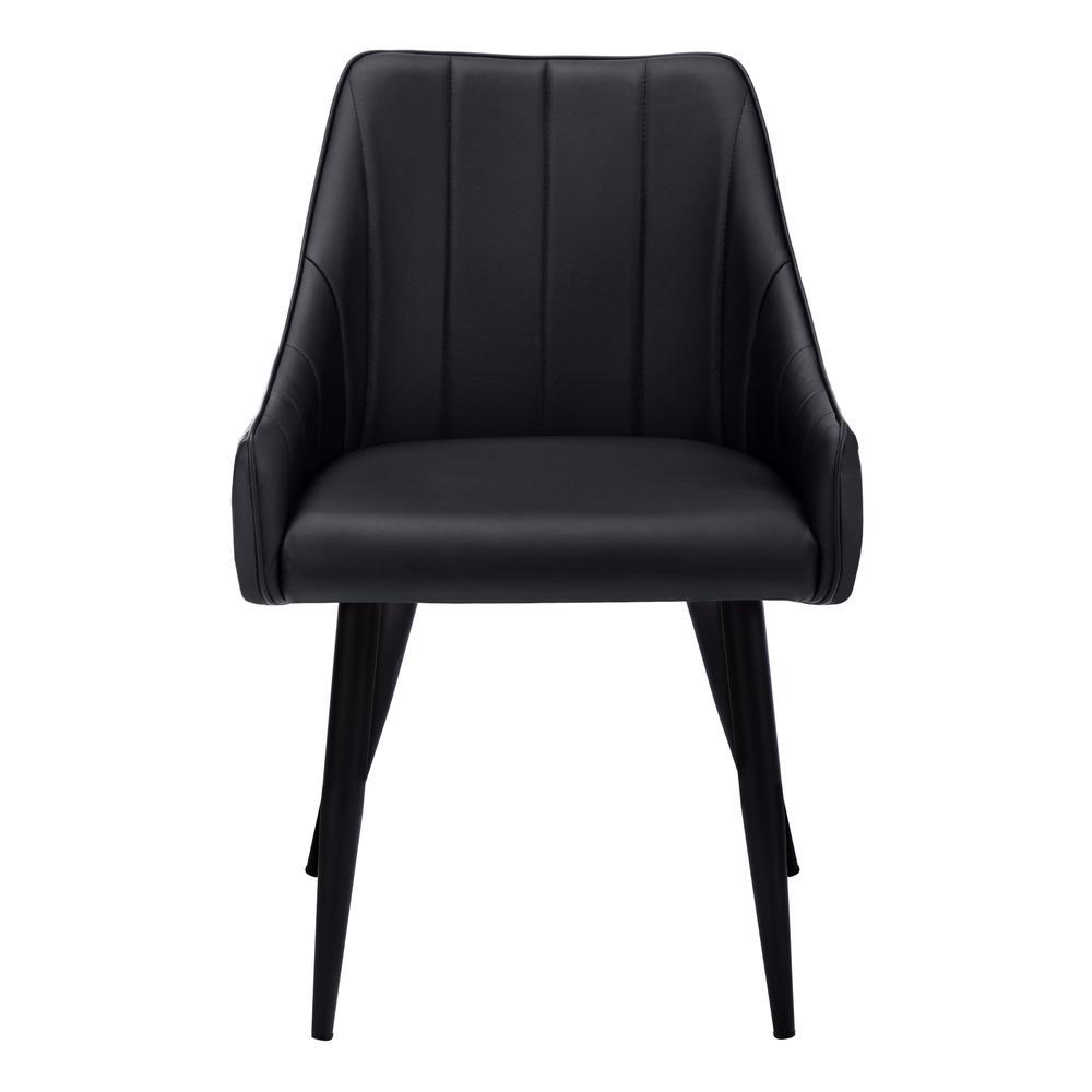 Dining Chair, Set Of 2, Side, Upholstered, Kitchen, Dining Room. Picture 2