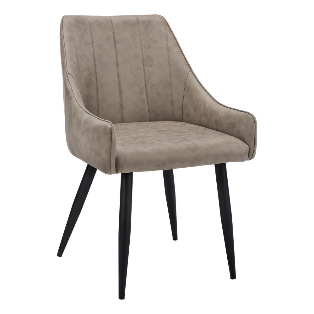 Dining Chair, Set Of 2, Side, Upholstered, Kitchen, Dining Room. Picture 1