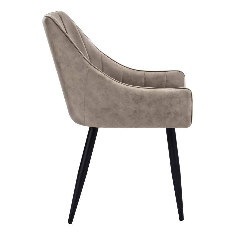Dining Chair, Set Of 2, Side, Upholstered, Kitchen, Dining Room. Picture 4