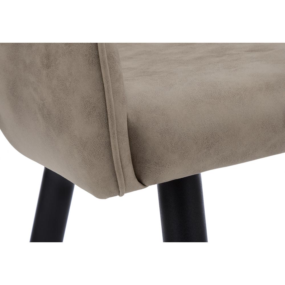 Dining Chair, Set Of 2, Side, Upholstered, Kitchen, Dining Room. Picture 7