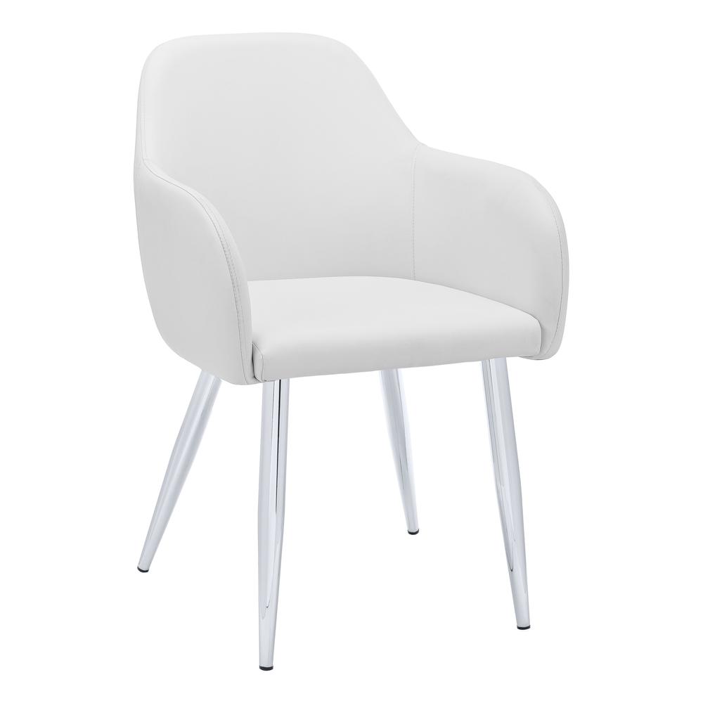 Dining Chair, Set Of 2, Side, Upholstered, Kitchen, Dining Room. Picture 1