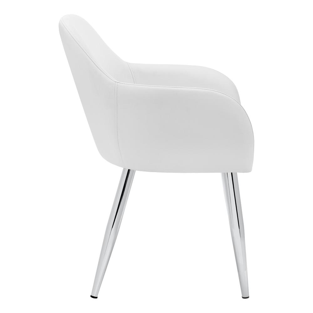 Dining Chair, Set Of 2, Side, Upholstered, Kitchen, Dining Room. Picture 4