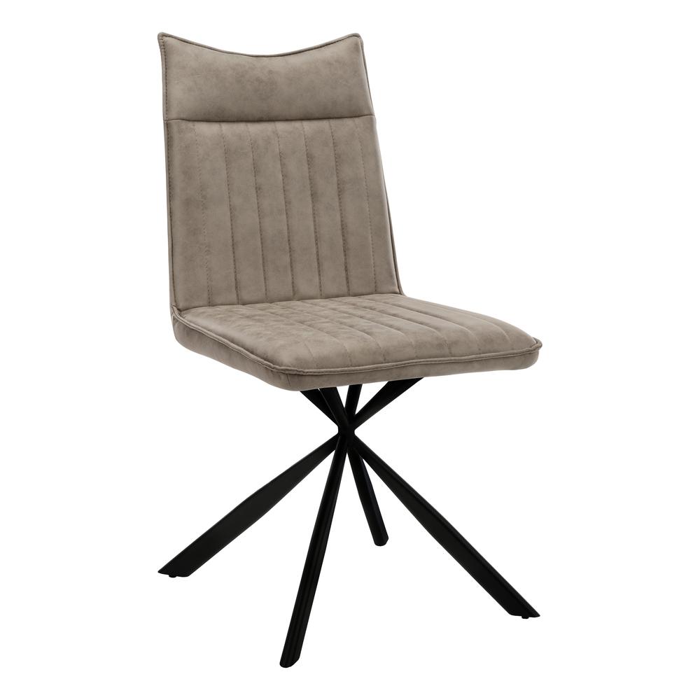 Dining Chair, Set Of 2, Side, Upholstered, Kitchen, Dining Room. Picture 1