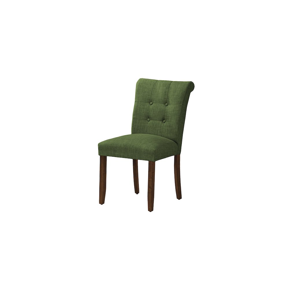 Dining Chair, 38" Height, Set Of 2, Upholstered, Modern. Picture 1