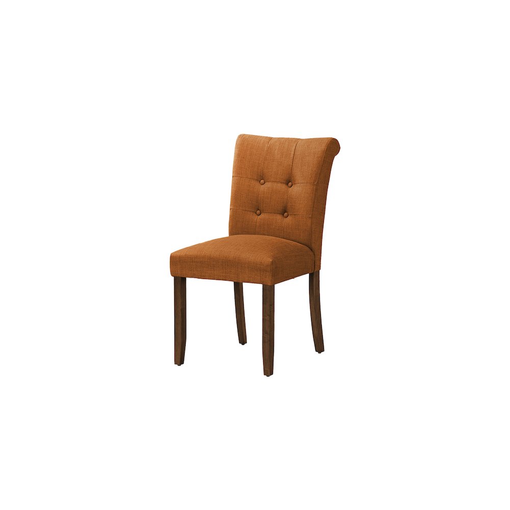 Dining Chair, 38" Height, Set Of 2, Upholstered, Modern. Picture 1