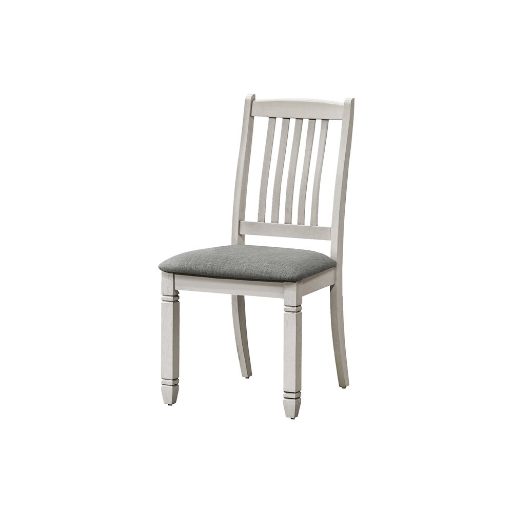 Dining Chair, 38" Height, Set Of 2, Side, Upholstered. Picture 1