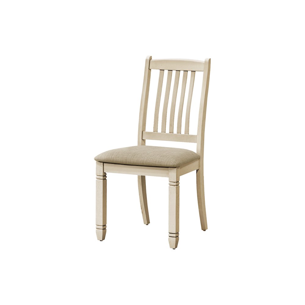 Dining Chair, 38" Height, Set Of 2, Side, Upholstered. Picture 1