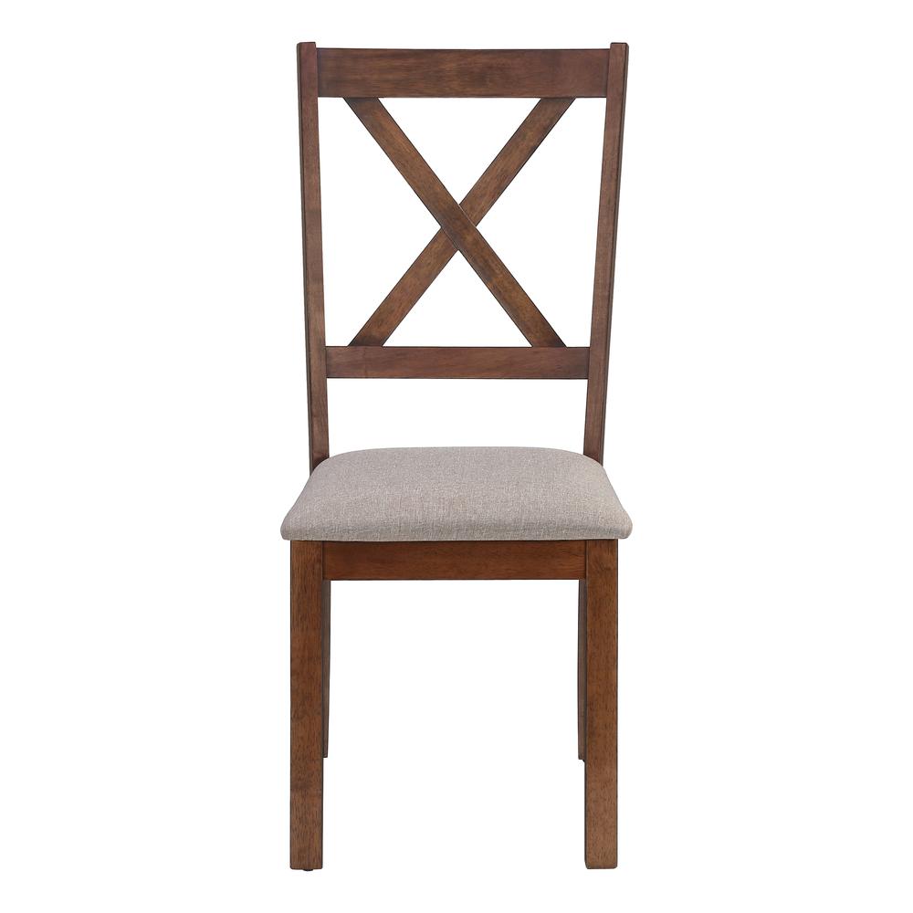 Dining Chair, Set Of 2, Side, Upholstered, Kitchen, Dining Room. Picture 2