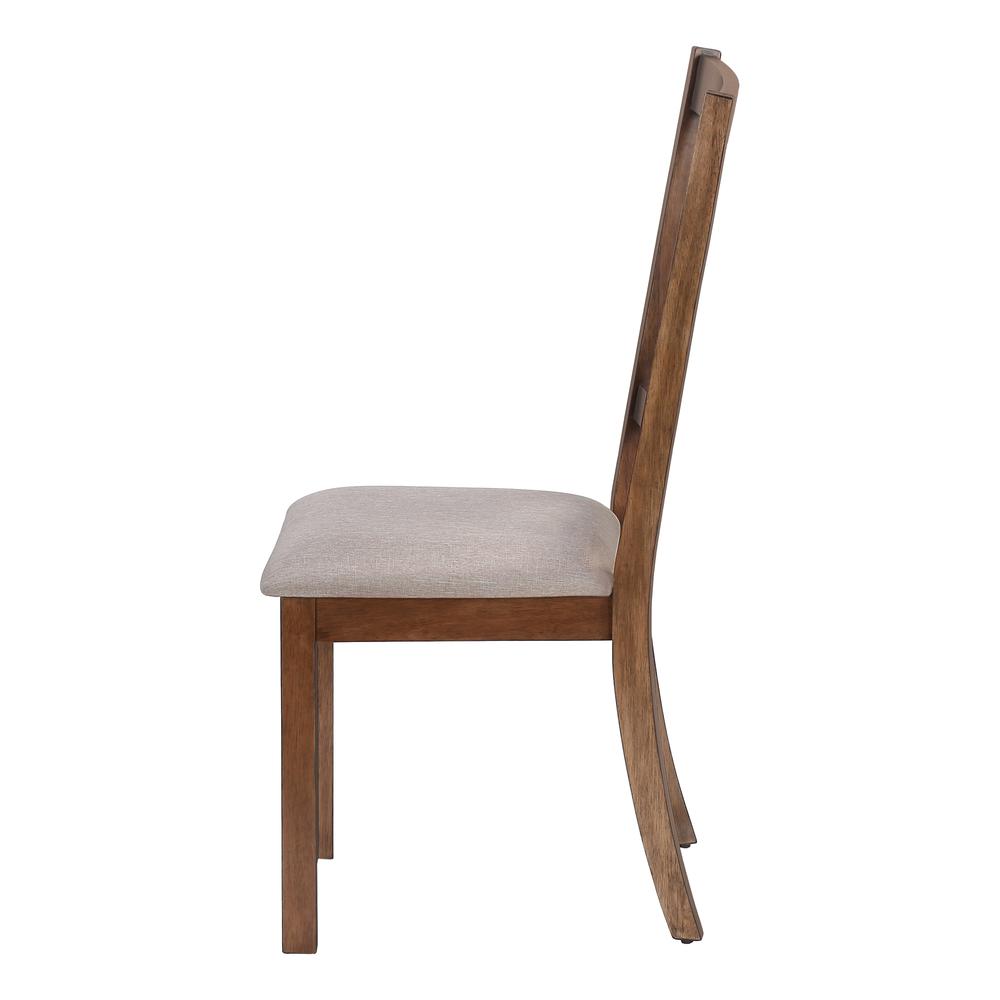 Dining Chair, Set Of 2, Side, Upholstered, Kitchen, Dining Room. Picture 3