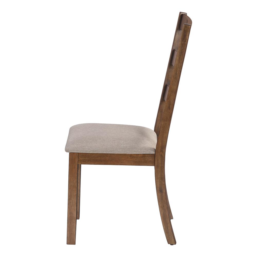 Dining Chair, Set Of 2, Side, Upholstered, Kitchen, Dining Room. Picture 3