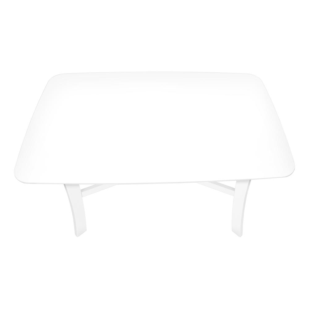Dining Table, 48 Rectangular, Small, Kitchen, Dining Room. Picture 5