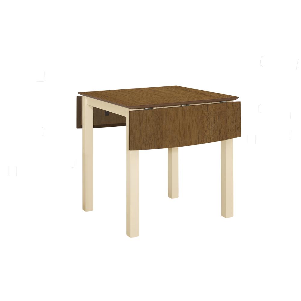 Dining Table, 48 Rectangular, Small, Kitchen, Dining Room, Drop Leaf. Picture 1