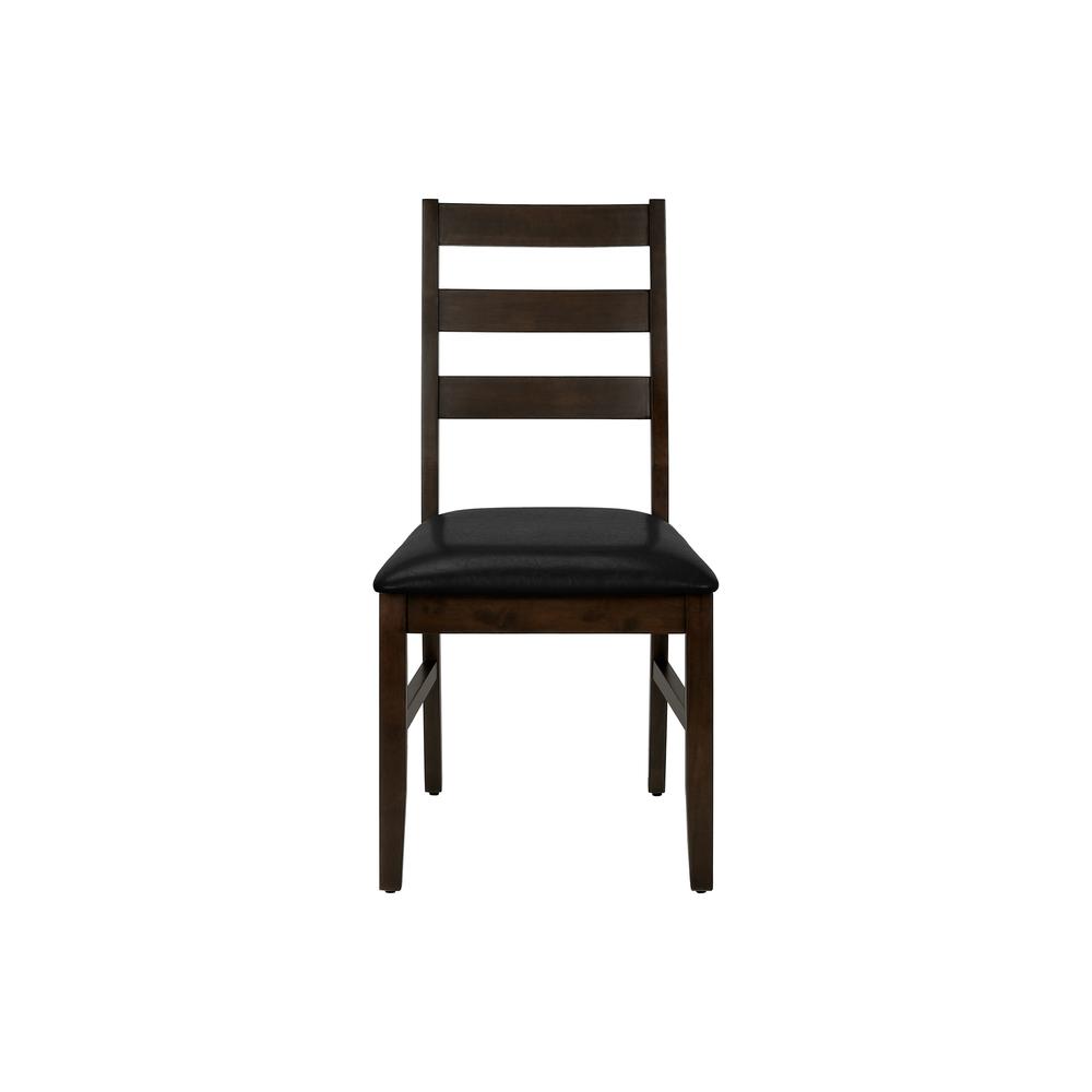 Dining Chair, Set Of 2, 37 Height, Kitchen, Dining Room, Side, Upholstered. Picture 2