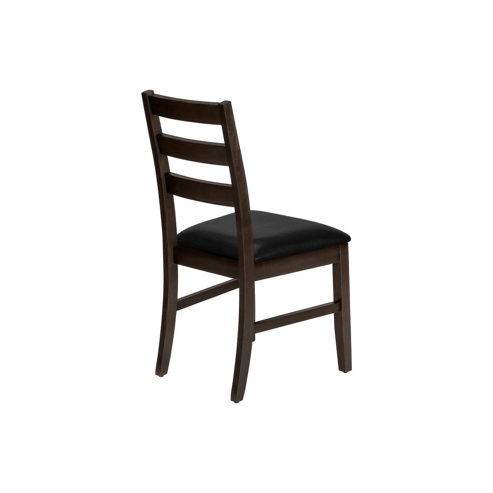Dining Chair, Set Of 2, 37 Height, Kitchen, Dining Room, Side, Upholstered. Picture 4