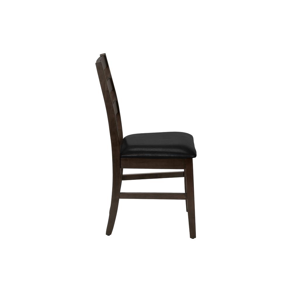 Dining Chair, Set Of 2, 37 Height, Kitchen, Dining Room, Side, Upholstered. Picture 5