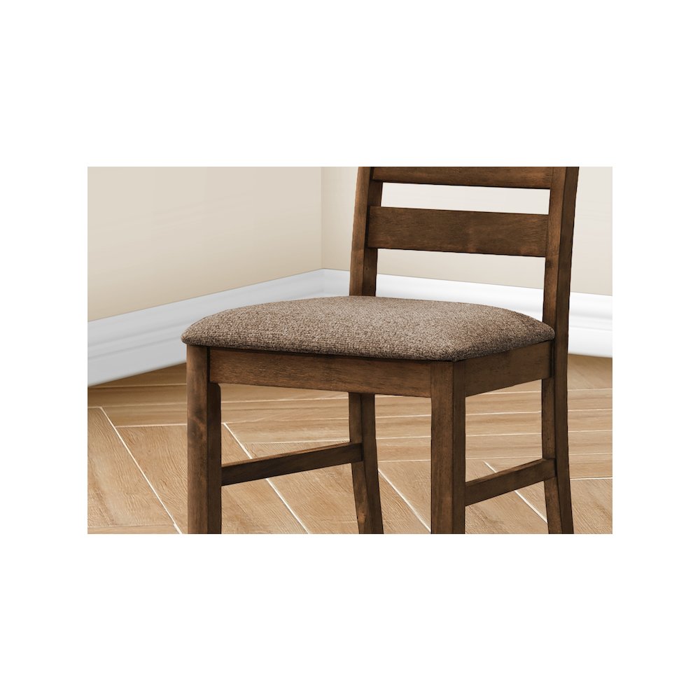 Dining Chair, 38" Height, Dining Room, Kitchen, Set Of 2, Transitional. Picture 3