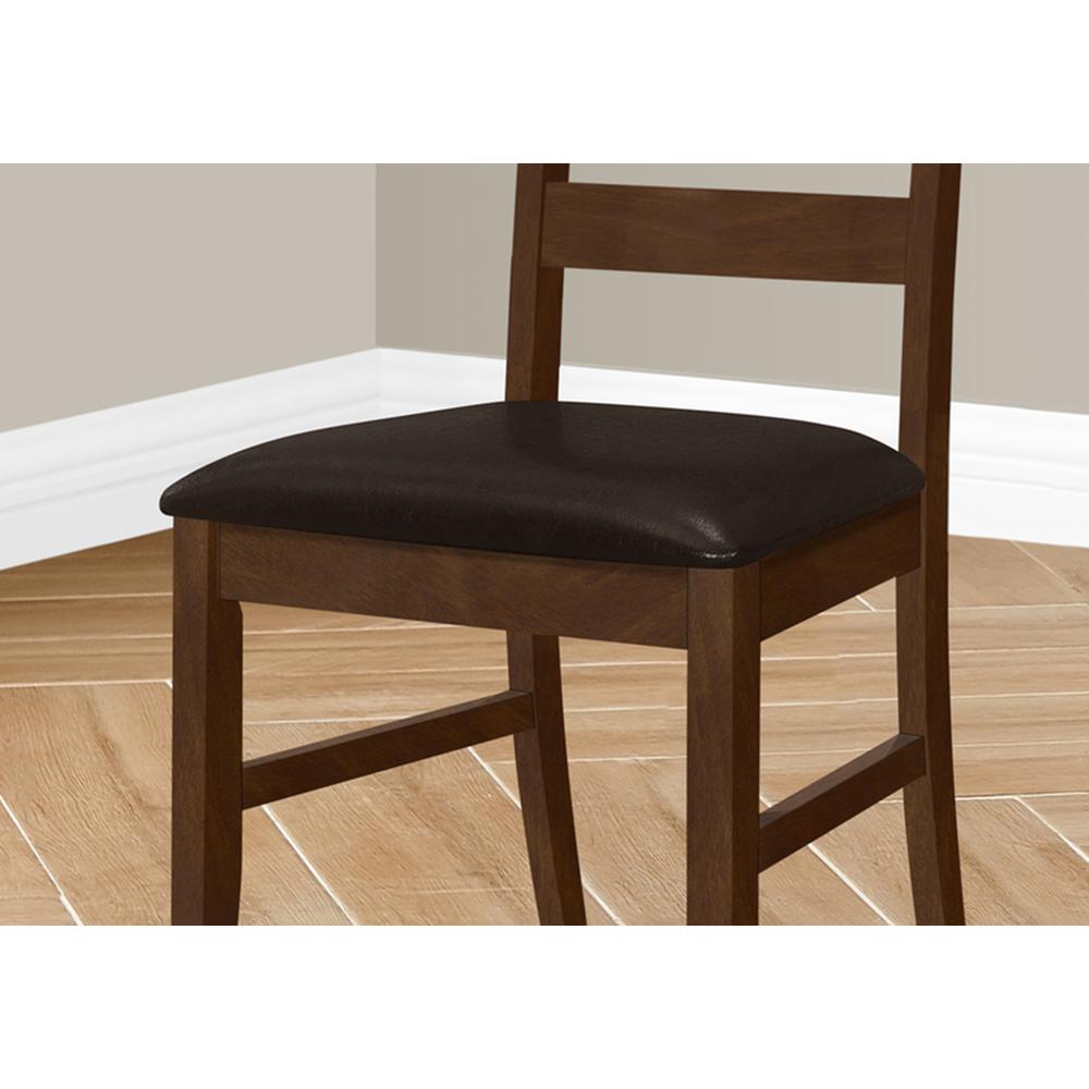 Dining Chair, 37 Height, Set Of 2, Dining Room, Kitchen, Side, Upholstered. Picture 3
