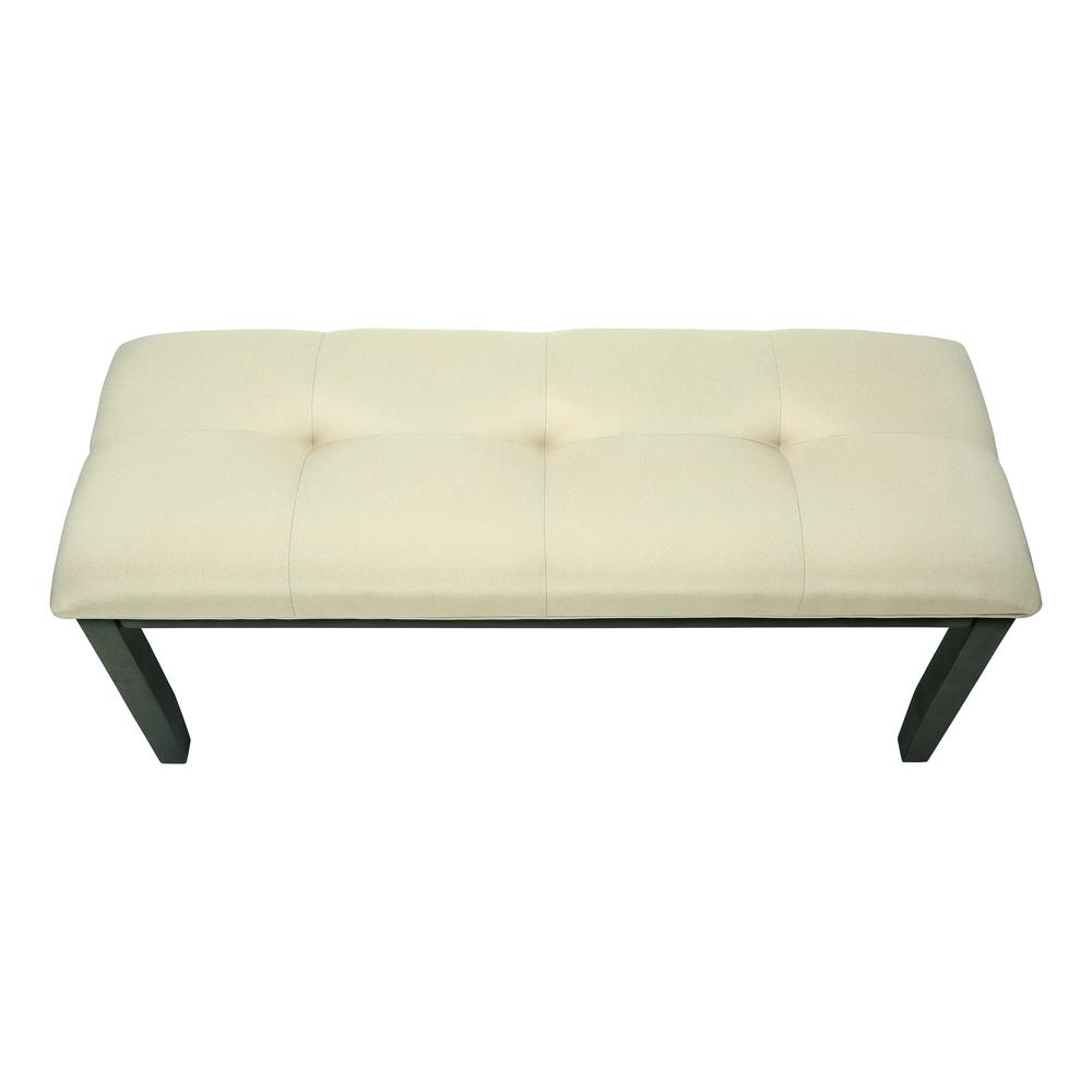 Bench, 44 Rectangular, Dining Room, Entryway, Kitchen, Hallway, Upholstered. Picture 5