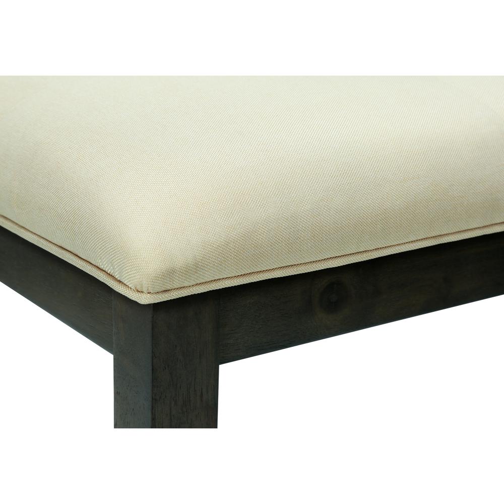 Bench, 44 Rectangular, Dining Room, Entryway, Kitchen, Hallway, Upholstered. Picture 6