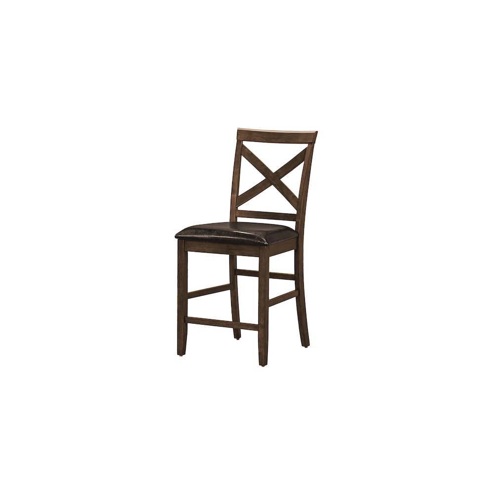 Dining Chair, 44" Height, Set Of 2, Side, Upholstered. Picture 1