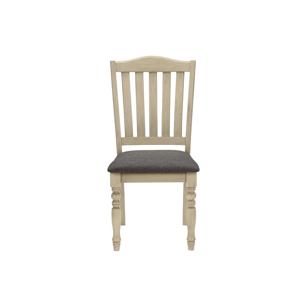 Dining Chair, 39 Height, Set Of 2, Upholstered, Dining Room, Kitchen, Side. Picture 2