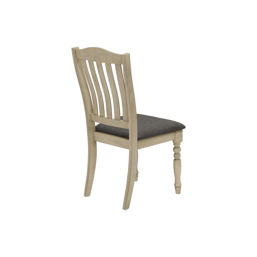 Dining Chair, 39 Height, Set Of 2, Upholstered, Dining Room, Kitchen, Side. Picture 5