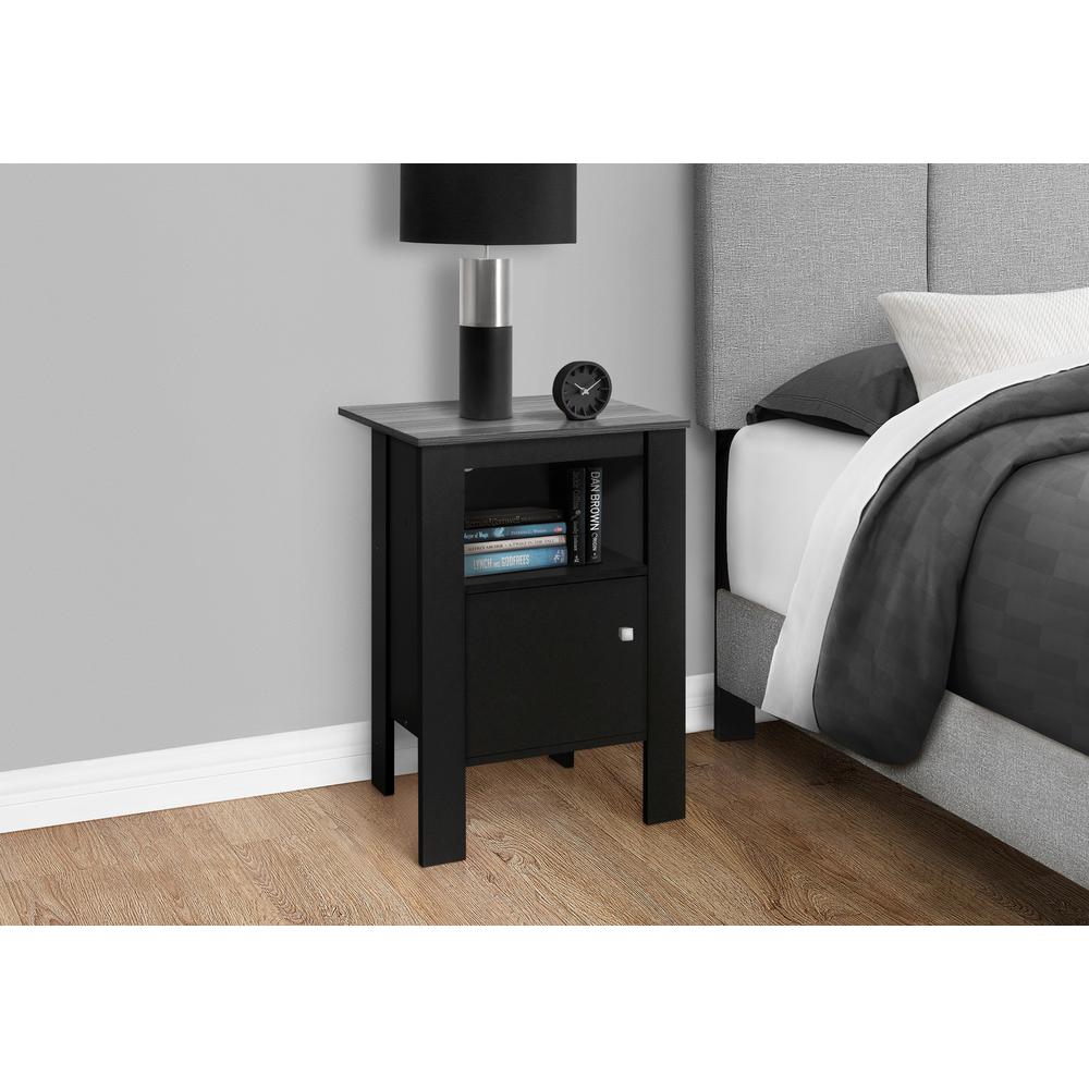 Accent Table, Side, End, Nightstand, Lamp, Storage, Living Room, Bedroom. Picture 3