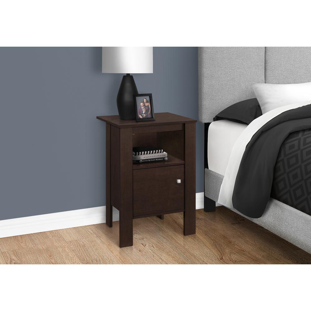 Accent Table, Side, End, Nightstand, Lamp, Storage, Living Room, Bedroom. Picture 3