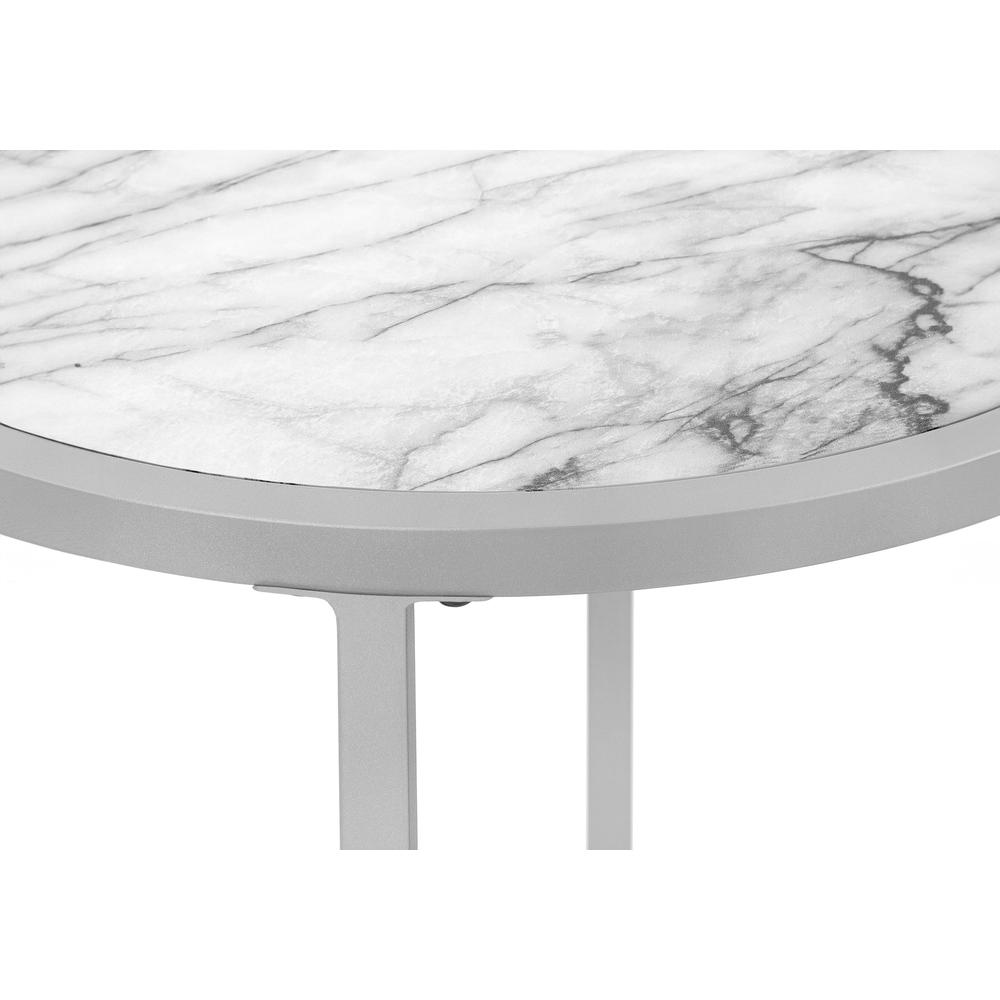 Accent Table, Side, Round, End, Nightstand, Lamp, Living Room, Bedroom. Picture 6