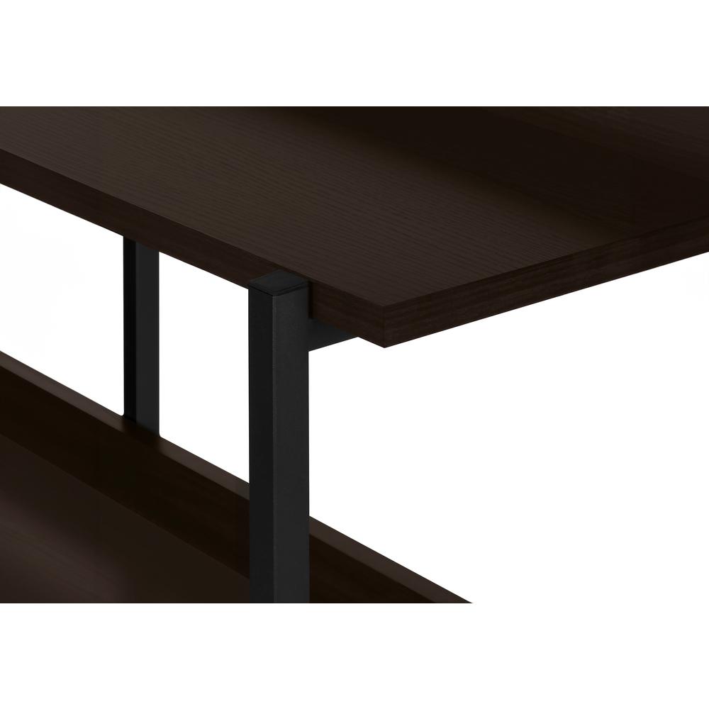 Accent Table, Console, Entryway, Narrow, Sofa, Living Room, Bedroom, Brown. Picture 6