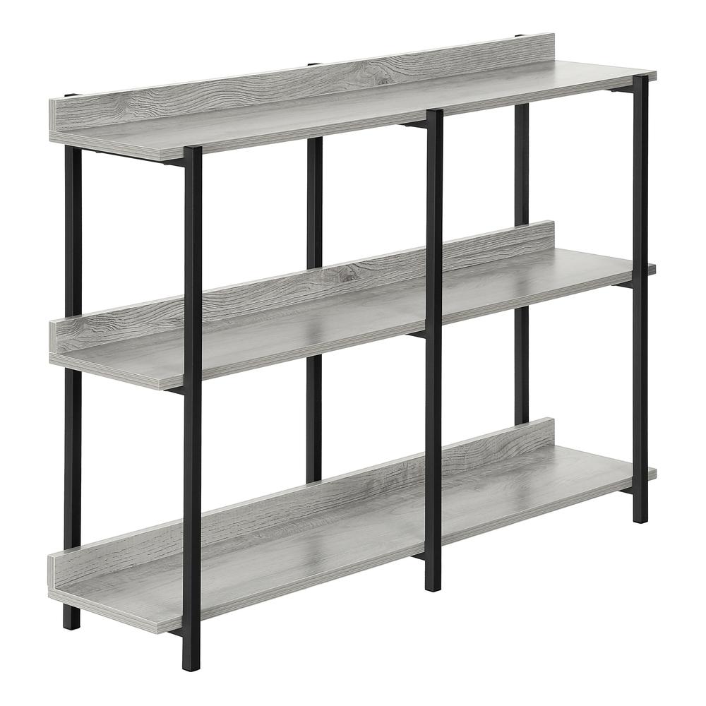 Accent Table, Console, Entryway, Narrow, Sofa, Living Room, Bedroom, Grey. Picture 1