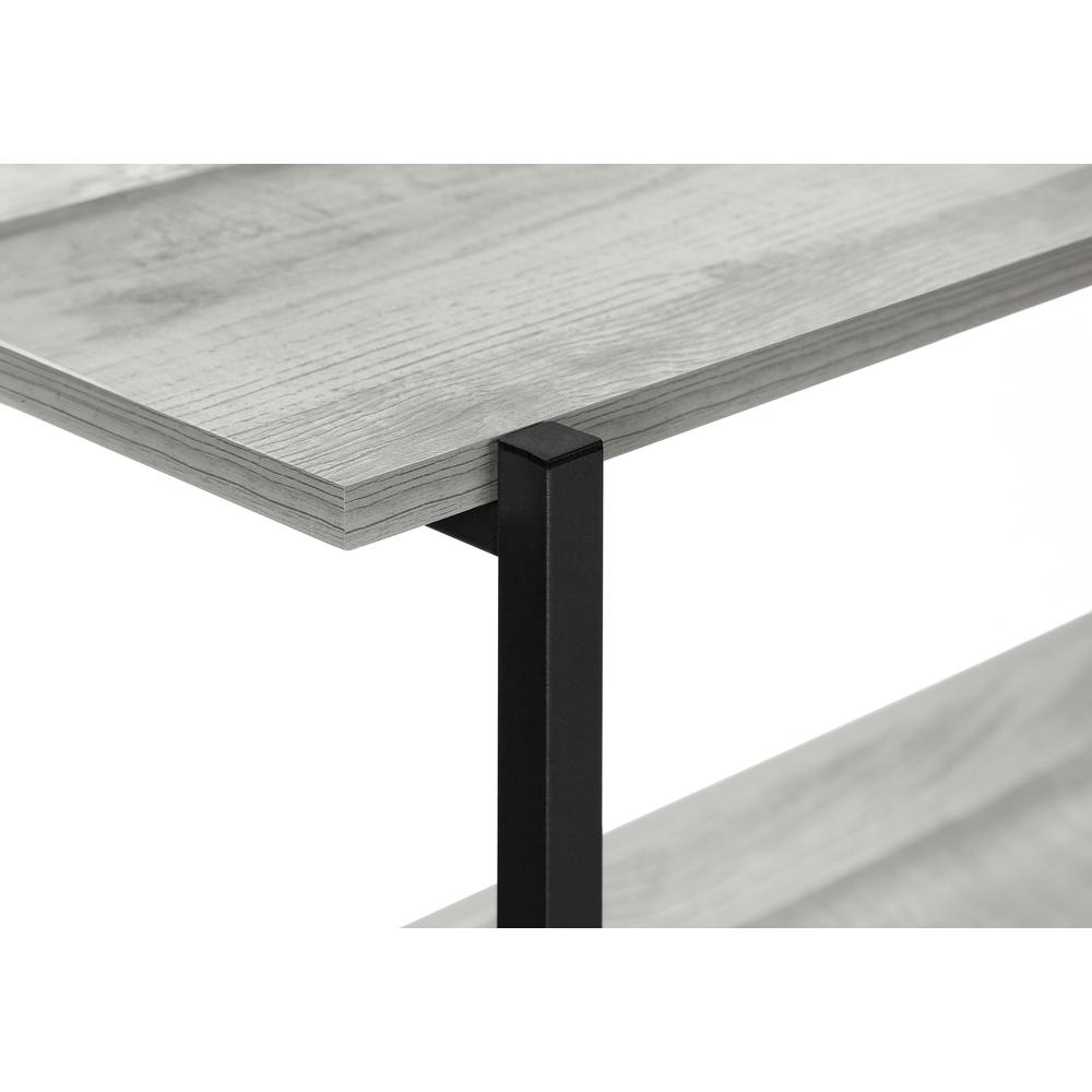 Accent Table, Console, Entryway, Narrow, Sofa, Living Room, Bedroom, Grey. Picture 6
